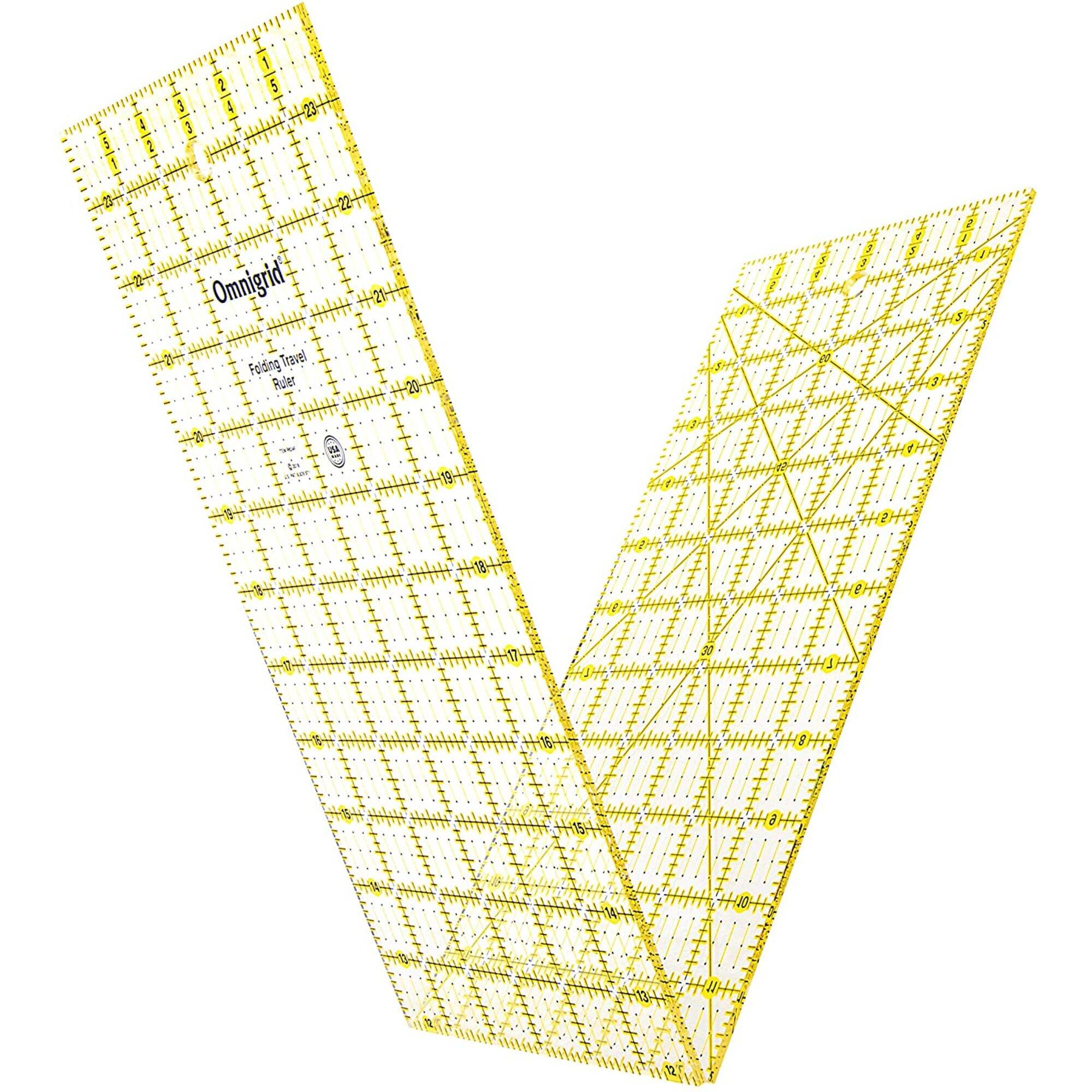 Omnigrid® Folding Rectangle Quilting Ruler, 6" x 24"